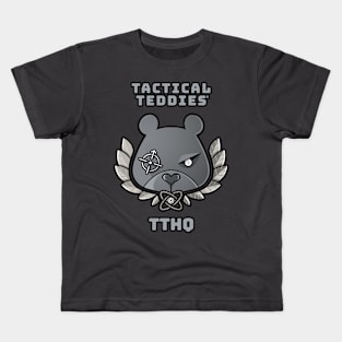 Tactical Teddies ® logo and TTHQ crest Kids T-Shirt